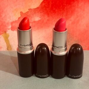 MAC Discontinued Lipsticks Tropic Tonic, Feeling Fizzy